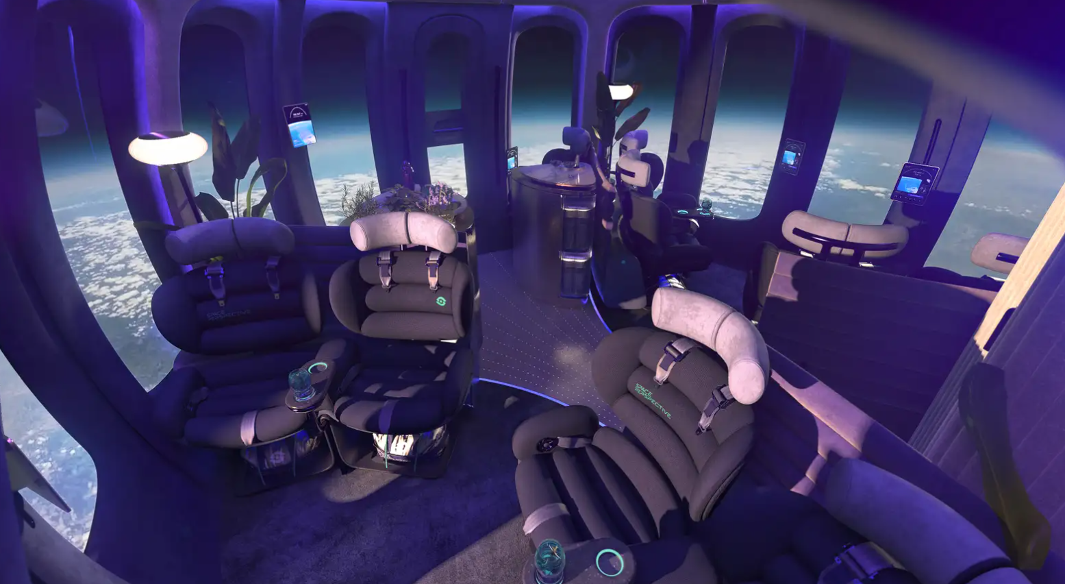 Breakthrough innovation in space travel: Toilets with Earth views in tourist capsules